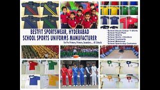 School Sports Uniforms | Bulk manufacturer | Supplier | PT House Uniforms | Hyderabad | Telangana