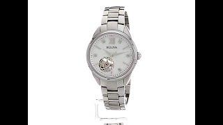 Bulova Womens Automatic - 96P181 - From the Ladies' Diamonds Collection