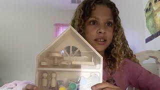 Painting a miniature dollhouse!  (part one)