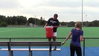 Messiah College Athletics: Heather Greer and Steve King Ice Bucket Challenge