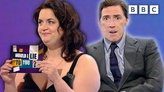 Did Ruth Jones Let Rob Brydon Eat a Sandwich a Dog Had Licked! | Would I Lie to You?