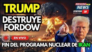 NOTICIAS ISRAEL | ESTADOS UNIDOS ACABA CON EL PROGRAMA NUCLEAR DE IRÁN