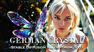 German Crystal  Stable Diffusion, Deforum, SVD