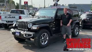 2023 JEEP WRANGLER 4-DOOR SAHARA 4X4