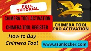 Chimera tool Activation Tutorial - Buy chimera Tool