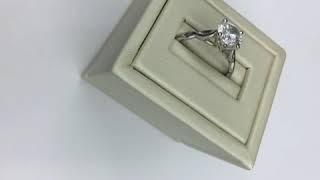 Infinity Loop Solitaire with lab-grown diamond