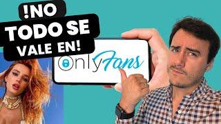 Cuidado con SUBIR contenido Así en ONLY FANS- Te pueden eliminar tu cuenta