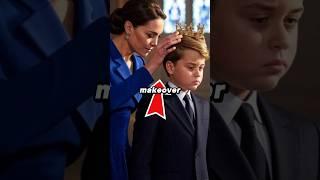 Royal Makeover: George’s New Look Fuels Talk of Future King Plans #shorts #catherine #kate