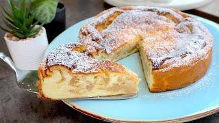 Dieser Kuchen ist der leckerste Käsekuchen mit Apfelmus! Neues Rezept