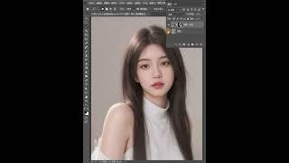 PS tutorial teaches you tips on changing the gradient color of your hair. PS tutorial. P picture