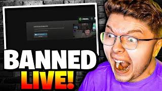 AYDAN BANNED LIVE ON STREAM DURING $1000 WAGER VS KXPTURE