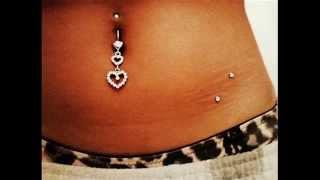 TEST VIDEO 7: Cute Belly Button Rings. Belly Button Review and Pictures