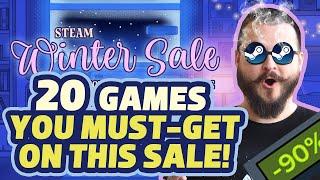 Steam WINTER SALE 2024! 20 Discounted Games you Must-get on this Sale!