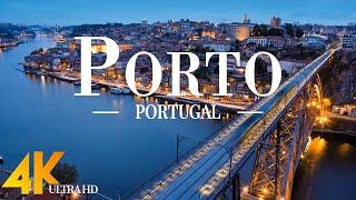 Porto 4K drone view • Stunning Footage Aerial View Of Porto | Relaxation film with calming music