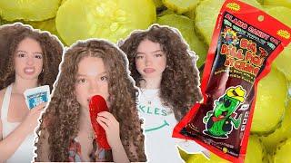 Trying Viral Chamoy Pickles