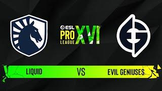 Liquid vs. Evil Geniuses - Map 1 [Inferno] - ESL Pro League Season 16 - Group D