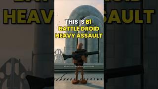 This is B1 Battle Droid Heavy Assault #starwars