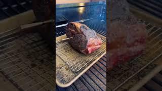 Smoked Prime Rib #primerib #traeger #smoker