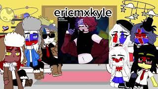 countryhumans react to America [rusame] and my first reacting video