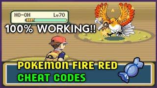 Best Cheat Codes For Pokemon FireRed 2023 | 100% Working With Proof |