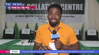 #EdoDecides2024: Theophilus Elamah Gives Situation Report From Edo Benin City