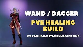 Wand Dagger PvE Healing Build | We can Heal 2 Star Dungeons Just Fine