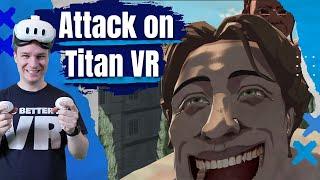 Ich glaube ich bekomme Albträume!! Attack on Titan VR: Unbreakable