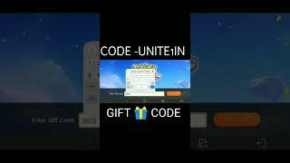 POKEMON UNITE GIFT CODE 