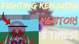 *DEFEATING* THE NEW KENJUTSU MENTOR BOSS *5 TIMES* IN UNDER 10 MINUTES! Shindo Life! New UPDATE!