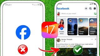 Как исправить приложение Facebook, не работающее на iPhone [iOS 17]