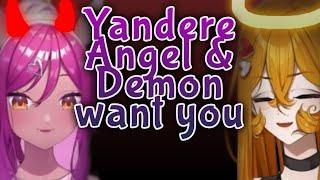 Angel & Demon Fight Over You 【FNB4A】 【ASMR Roleplay】 【Yandere】