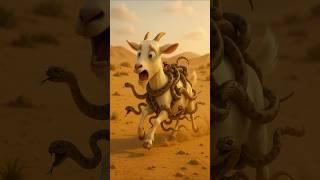Goat Attacked by Snakes While Grazing  | WhiskerTales Emotional Short