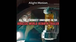 This trailer is so good#jurassicworldrebirth #jurassicworldcast #dinosaur #spinosaurus #drex #trex