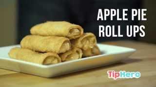 Apple Pie Roll Ups