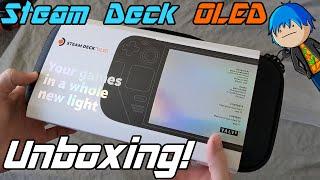 Steam Deck OLED Unboxing and First Impressions! (With Gameplay)