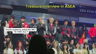 Treasure Jihoon makes everyone laugh #treasure #jihoon #yoshi #asahi #doyoung #haruto #junkyu