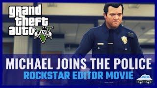 GTA V - Michael joins the police!