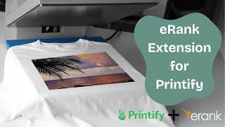 eRank Extension for Printify