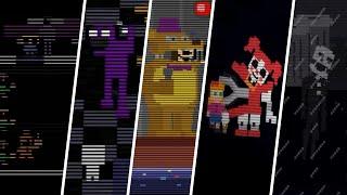 All FNAF MiniGames (FNAF 2, FNAF 3, FNAF 4, SL, FNAF WORLD, Pizzeria Simulator, Security Breach)