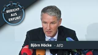 Pressekonferenz Björn Höcke | Bericht aus Erfurt