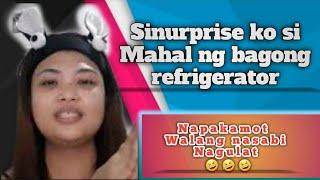 Sinurprise ko si Mahal ng Bagong Refrigerator l TEAM KLMNJ