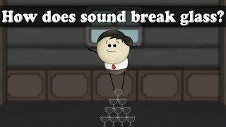 Resonance - How does sound break glass? | #aumsum #kids #science #education #children