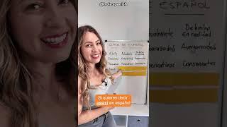  False Cognates  in Spanish⁠