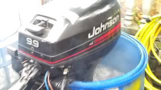 2001 Johnson 9.9 hp outboard motor 2 stroke (dwusuw)