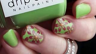 BeginNails Drip Drop Nail Paint Lets Salsa Nail Art