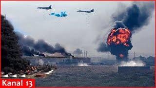 Ukraine uses new bomber drones for deep strikes on Russian military factories, airbases, routes