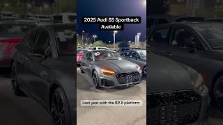 2025 is the last year of the Audi’s S5 Sportback on the B9.5 platform!  #audi #audis5sportback