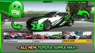 🟢All New Toyota Supra MK4 - ( New Update!!!  ) - Extreme Car Driving Simulator 2022