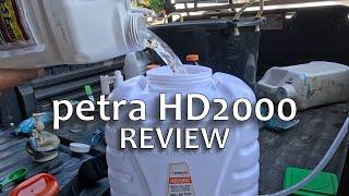 Review: Petra Tools HD2000 Backpack Sprayer (Stress Test)