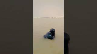 River bath in village  | गाँव की नदी | #riverside #bathing #saryunadi #beach